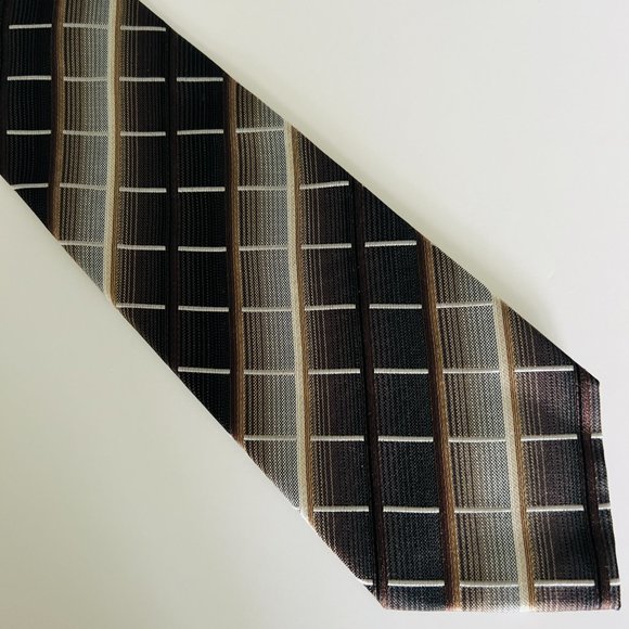 ALFANI 100% Hand Made Silk Tie EUC - Picture 1 of 3